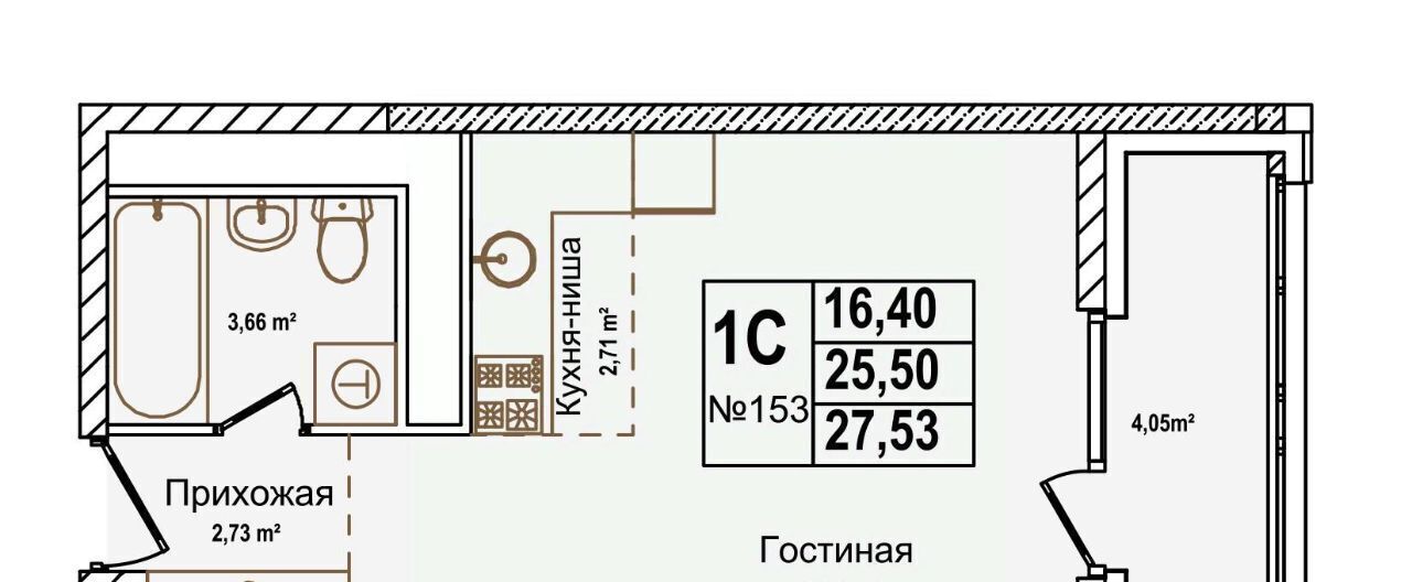 квартира г Нижний Новгород Буревестник ул Красных Зорь 23д фото 1