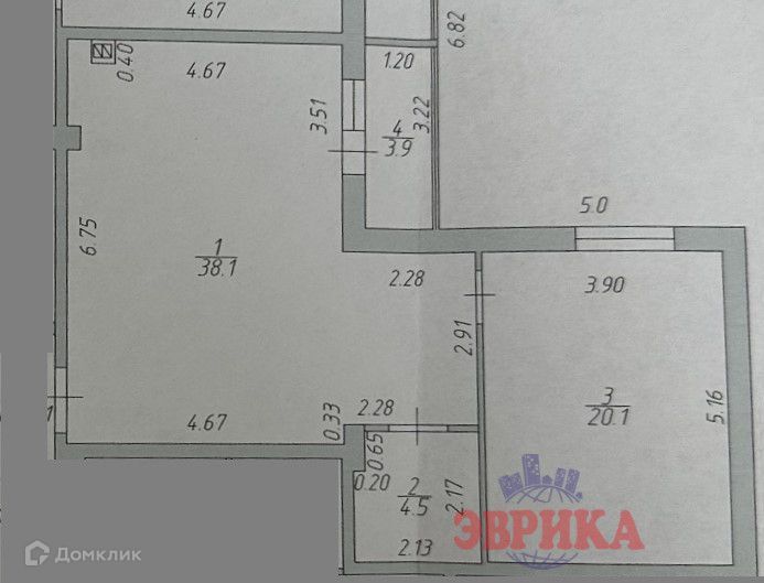 квартира р-н Крымский г Крымск ул Демьяна Бедного 14 Крымское городское поселение фото 7