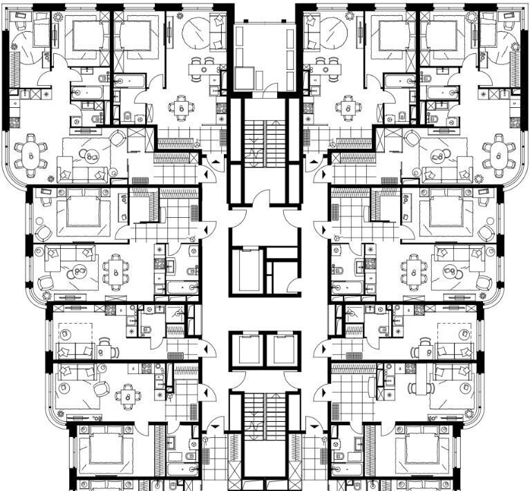 квартира г Москва метро Тушинская ш Волоколамское 81/2с 3 фото 14