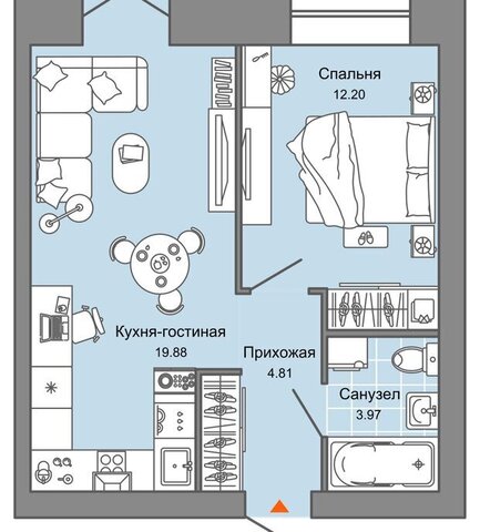 р-н Ленинский ул 4-й Пятилетки 86 ЖК «Зарядное» фото