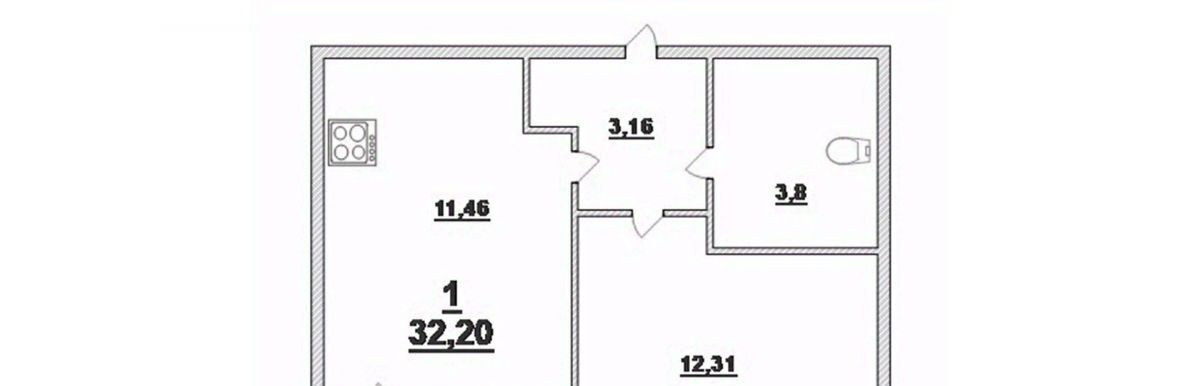 квартира г Калининград р-н Центральный ул Сержанта Мишина 81к/2 фото 2