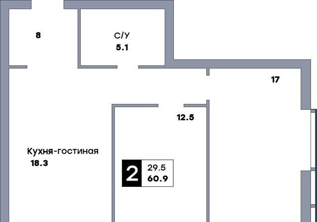 р-н Октябрьский ш Московское ул Луначарского 3 блок-секция 1, 2 фото