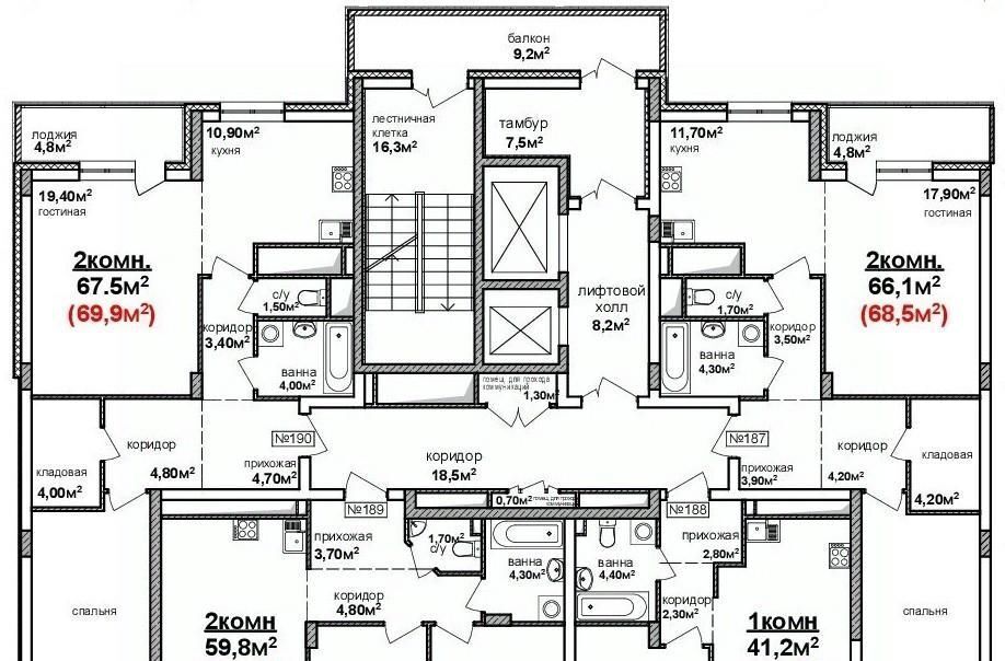 квартира г Нижний Новгород Горьковская ул Александра Хохлова 7 фото 6