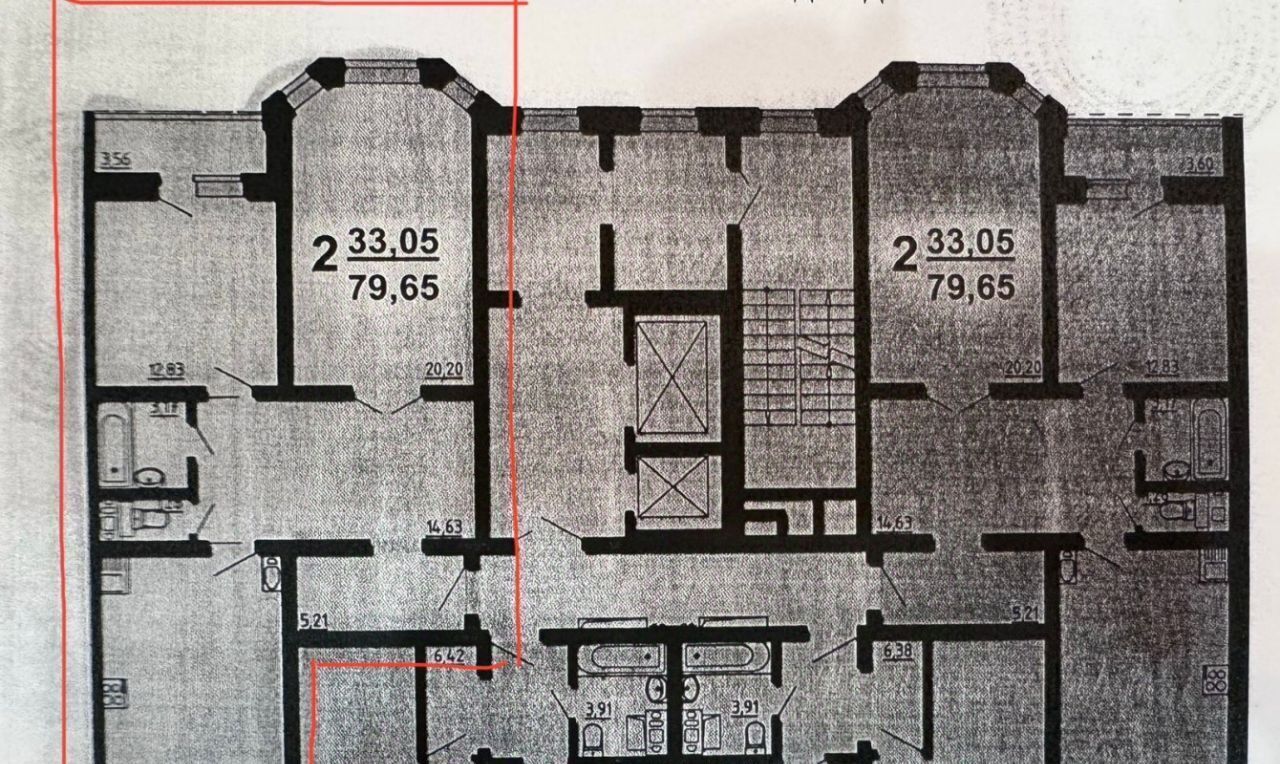 квартира г Липецк р-н Октябрьский ул Свиридова И.В. 20к/3 фото 25