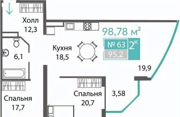 р-н Киевский дом 110в фото