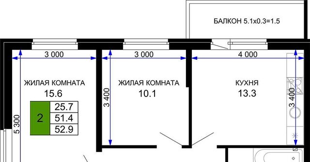 р-н Прикубанский дом 2к/15 фото