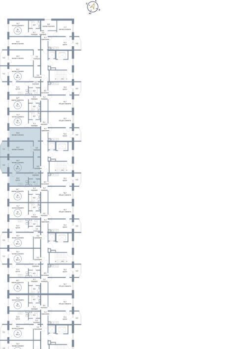 квартира г Нефтеюганск мкр 17-й 7/2 фото 2