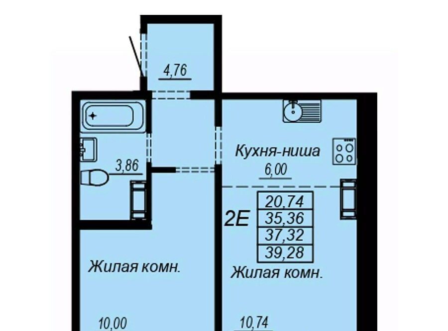 квартира г Хабаровск р-н Индустриальный Южный микрорайон ул Рокоссовского фото 1