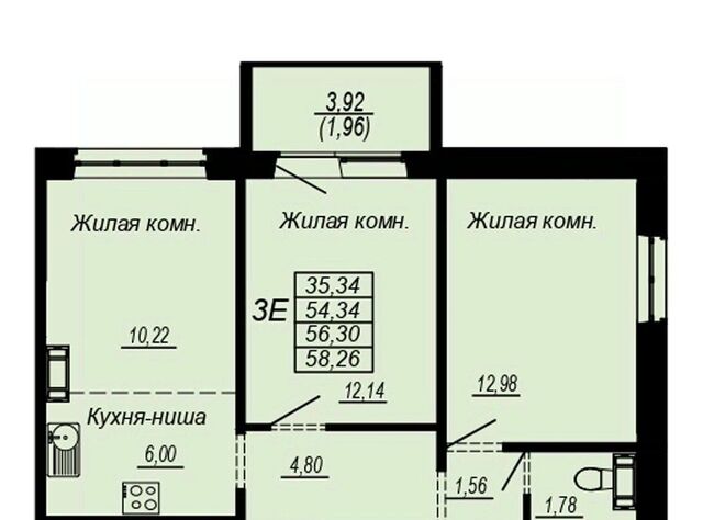 р-н Индустриальный Южный микрорайон ул Рокоссовского фото