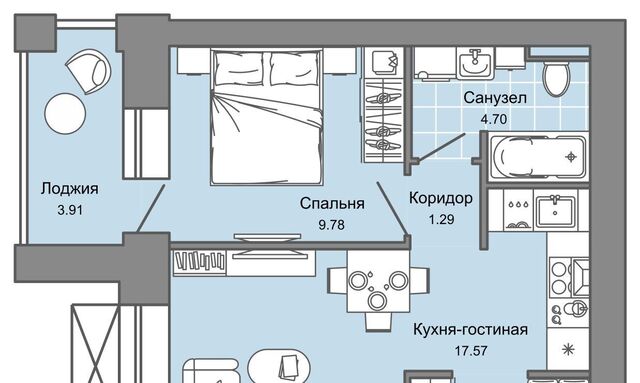 р-н Ленинский ул 4-й Пятилетки 86 ЖК «Зарядное» фото