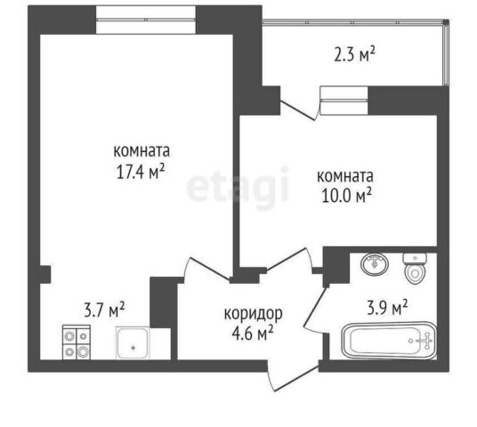 квартира р-н Центральный ул Красных Коммунаров 3а фото