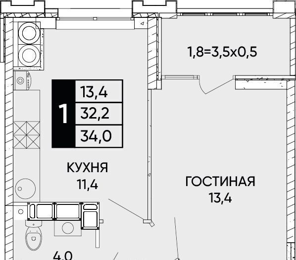 квартира г Ростов-на-Дону р-н Кировский ЖК Левобережье фото 1