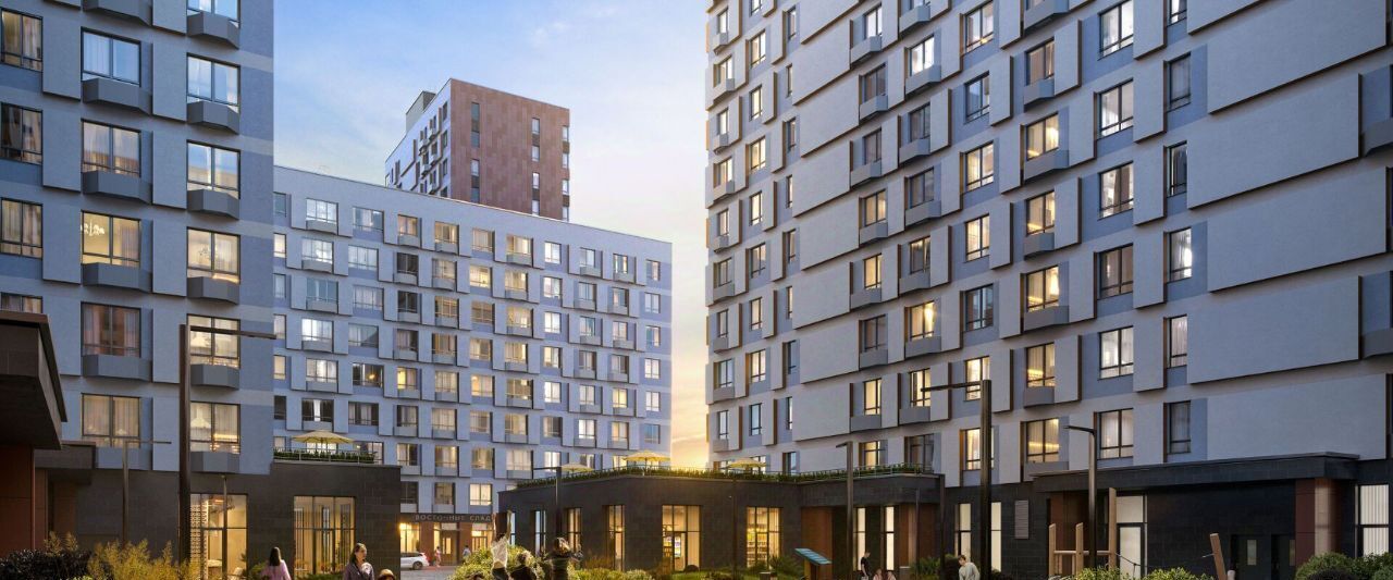 квартира г Москва п Сосенское ЖК Бунинские Кварталы метро Новохохловская к 1. 2 фото 6