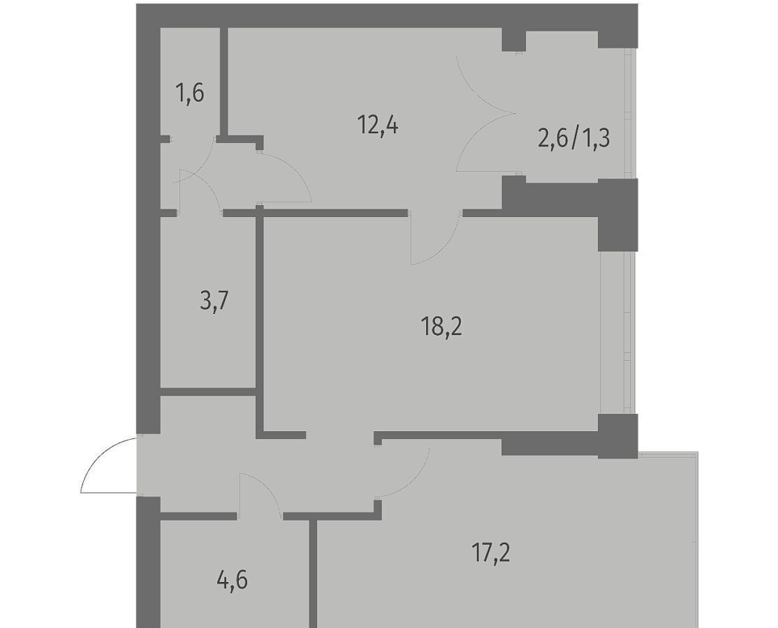 квартира г Санкт-Петербург метро Академическая ул Академика Константинова 1 фото 3