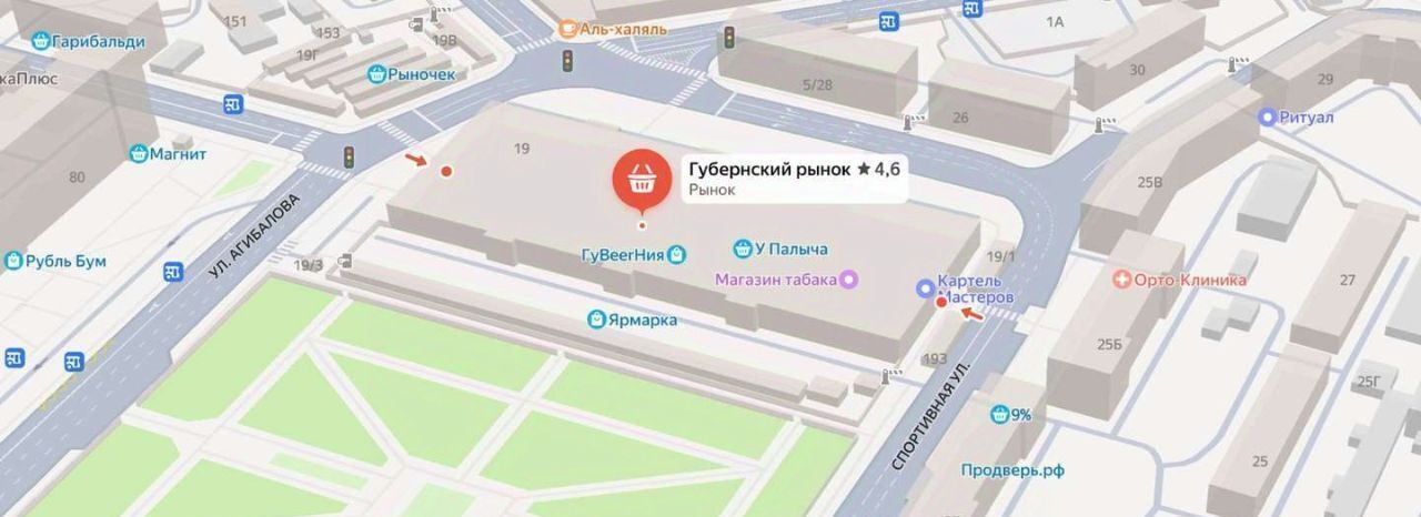 торговое помещение г Самара Алабинская ул Агибалова 19 фото 8