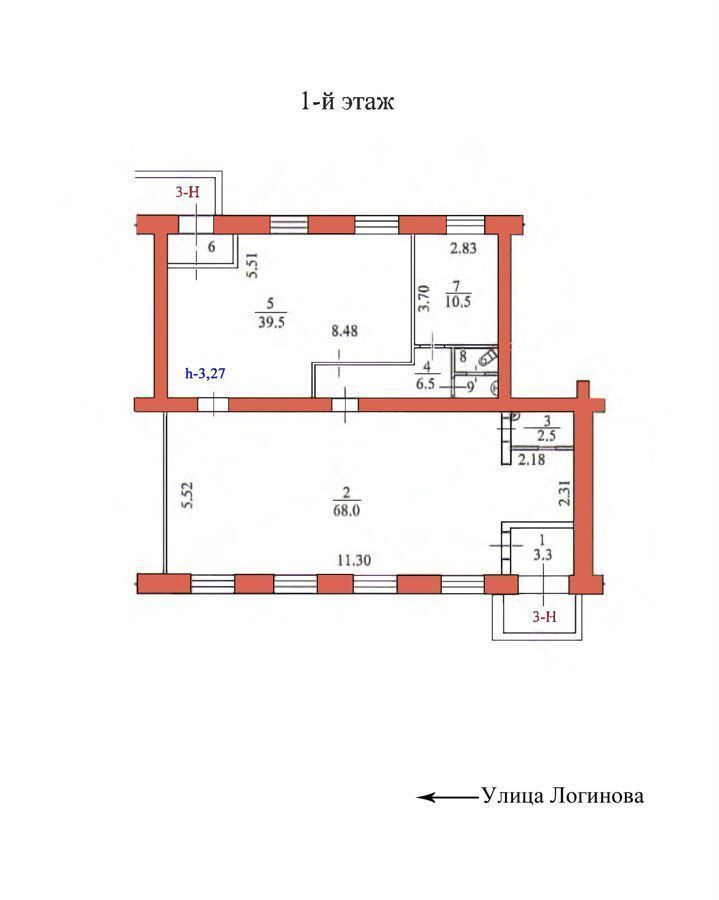 торговое помещение г Северодвинск Ягры ул Логинова 2 фото 9