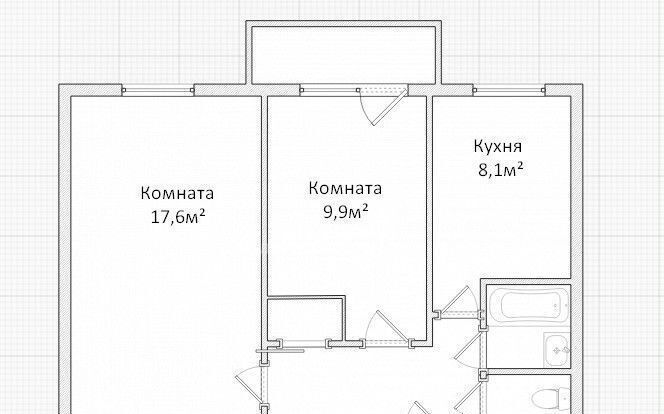 квартира г Казань метро Горки ул Хусаина Мавлютова 9 фото 8