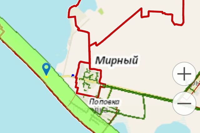 Пляж Мирный фото