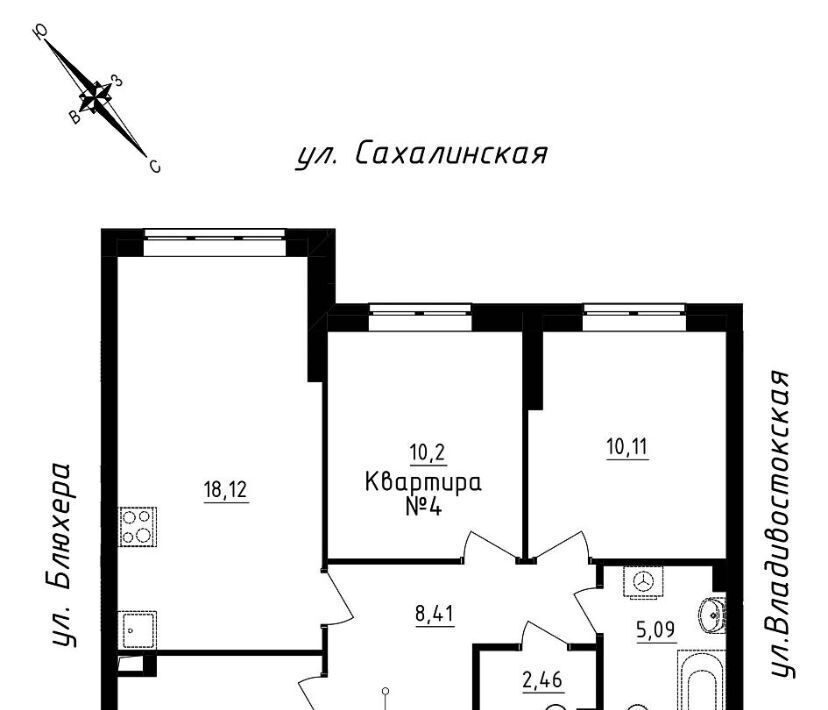 квартира г Екатеринбург р-н Кировский Машиностроителей ул Кронштадтская фото 1