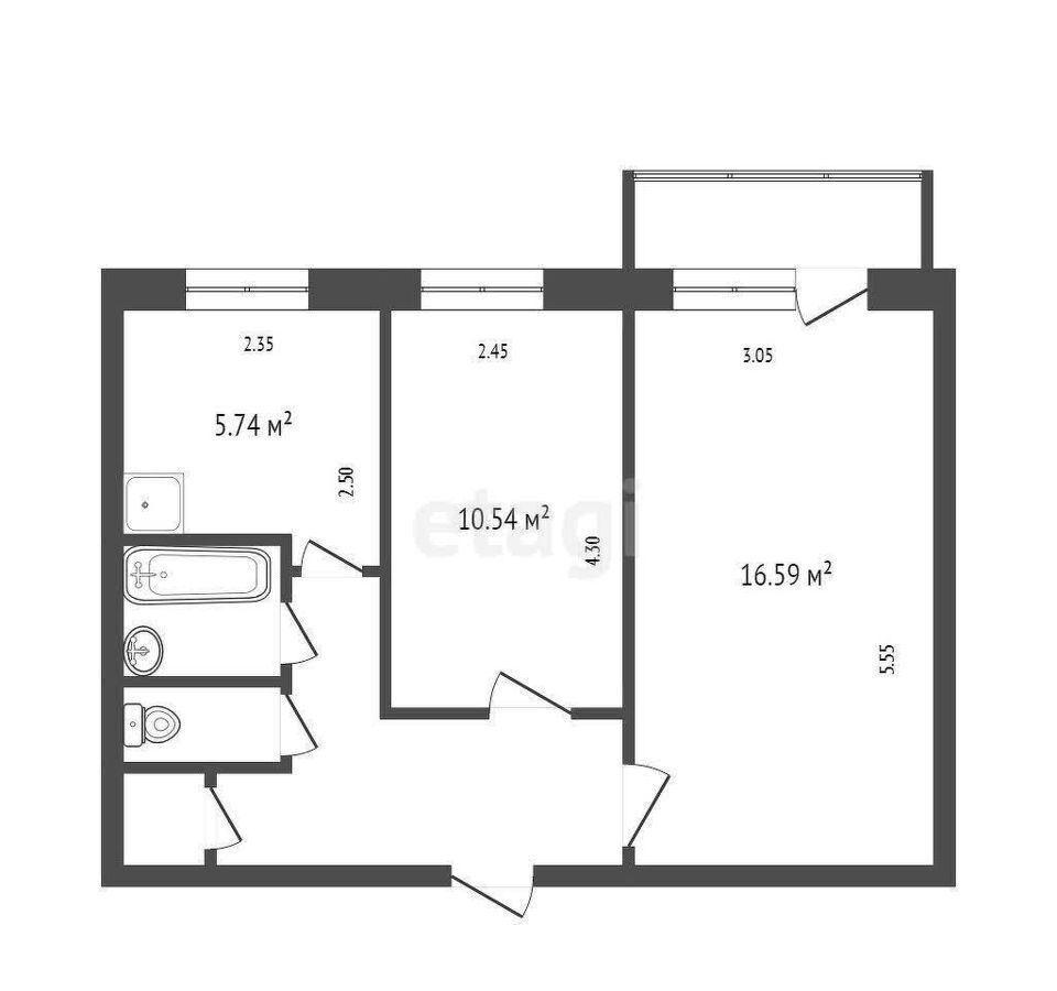 квартира г Красноярск р-н Октябрьский ул Юшкова 40 фото 23