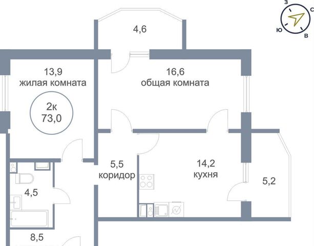 тракт Югорский 54/1 ЖК «Георгиевский» фото