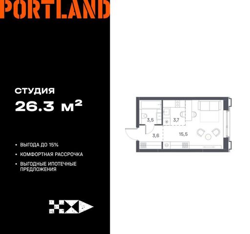 метро Печатники ул Южнопортовая ЖК «Portland» з/у 42/1 фото