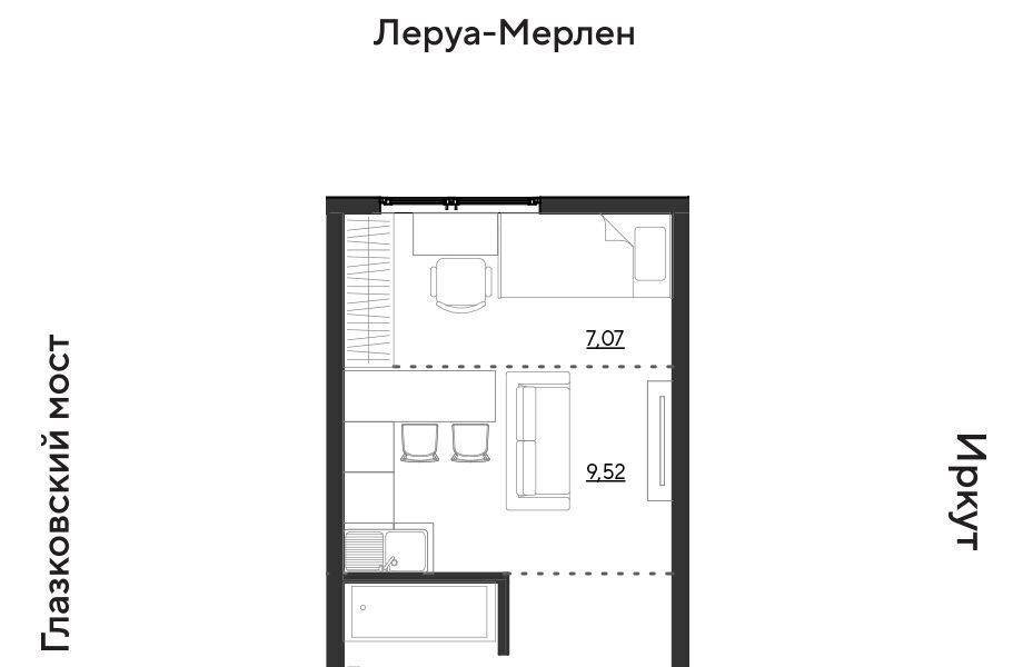 квартира г Иркутск р-н Свердловский ул Набережная Иркута 25 Затон кв-л фото 1