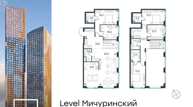 метро Мичуринский проспект ЖК Левел Мичуринский к 2 фото