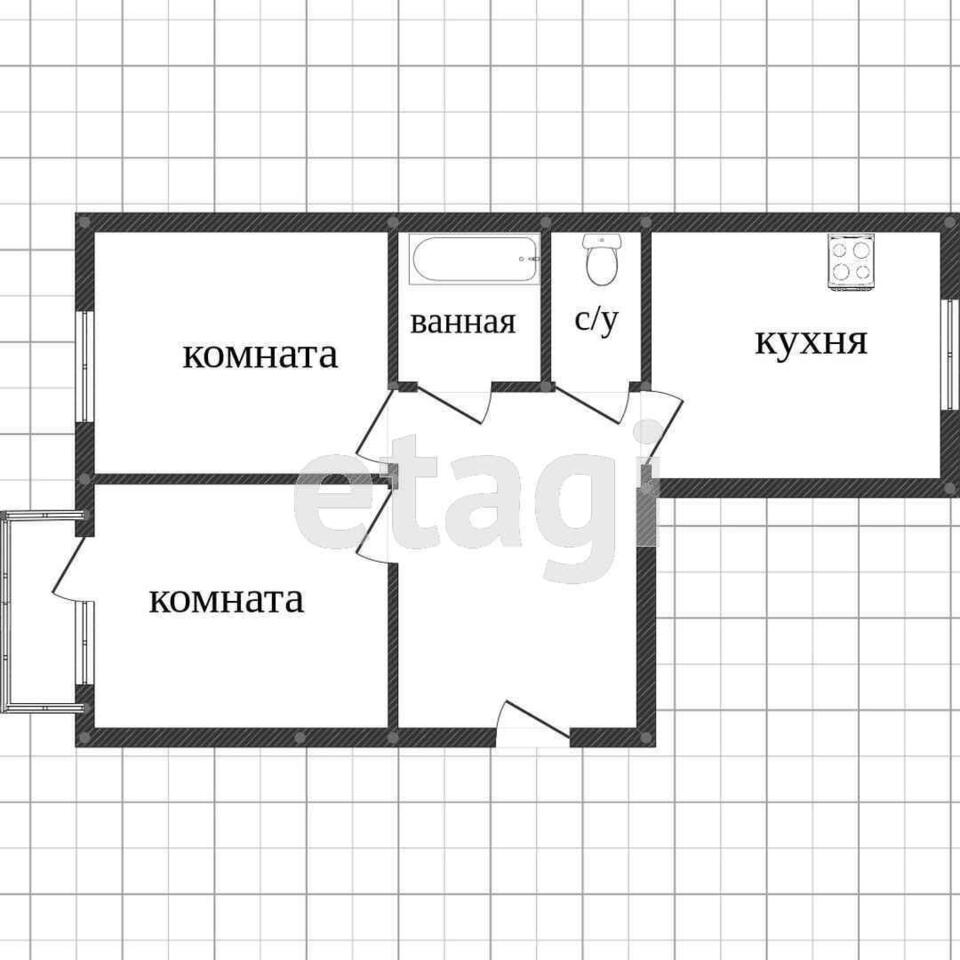 квартира г Нижний Тагил р-н Ленинский ул Курортная 14 фото 28