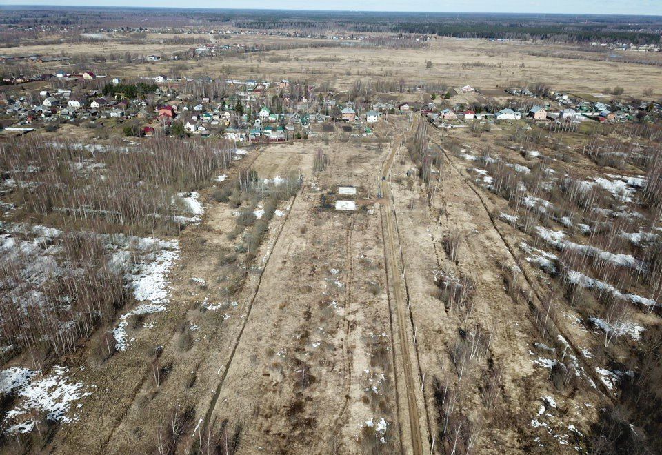 земля городской округ Клин д Борисово 70 км, Клин, Ленинградское шоссе фото 5