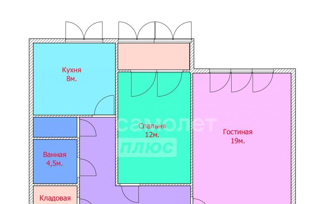 квартира г Воронеж р-н Коминтерновский ул Хользунова 40в фото 3