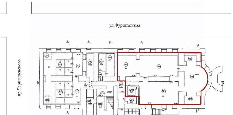 свободного назначения г Санкт-Петербург метро Площадь Восстания пр-кт Чернышевского 18 округ Смольнинское фото 6