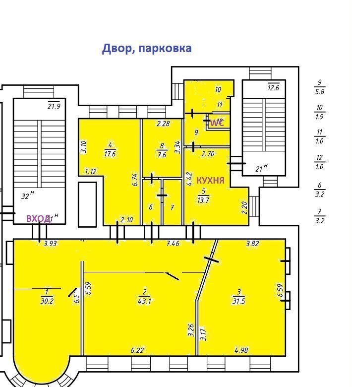 офис г Санкт-Петербург метро Адмиралтейская наб Реки Мойки 58 фото 6