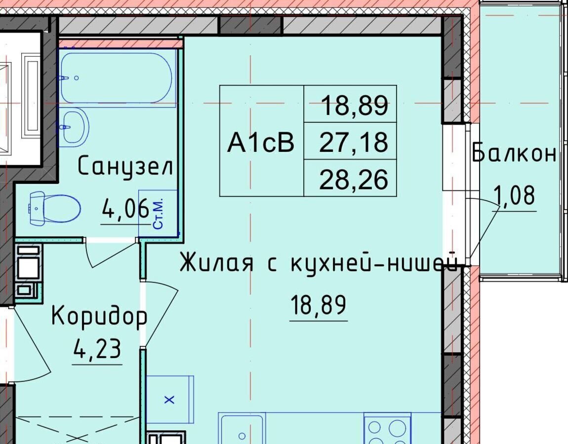 квартира г Ярославль р-н Фрунзенский пр-кт Фрунзе 56д фото 4