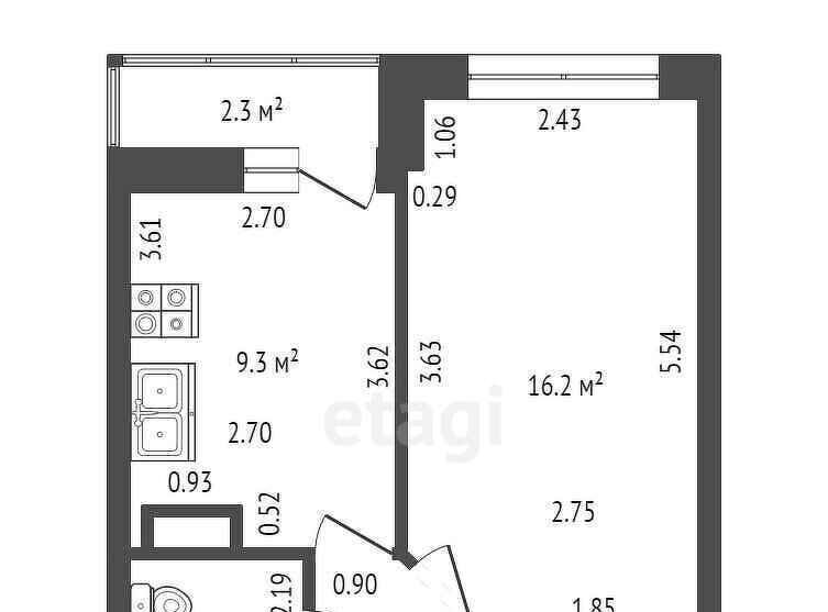 квартира р-н Всеволожский г Мурино ул Шоссе в Лаврики 57к/3 Девяткино фото 2