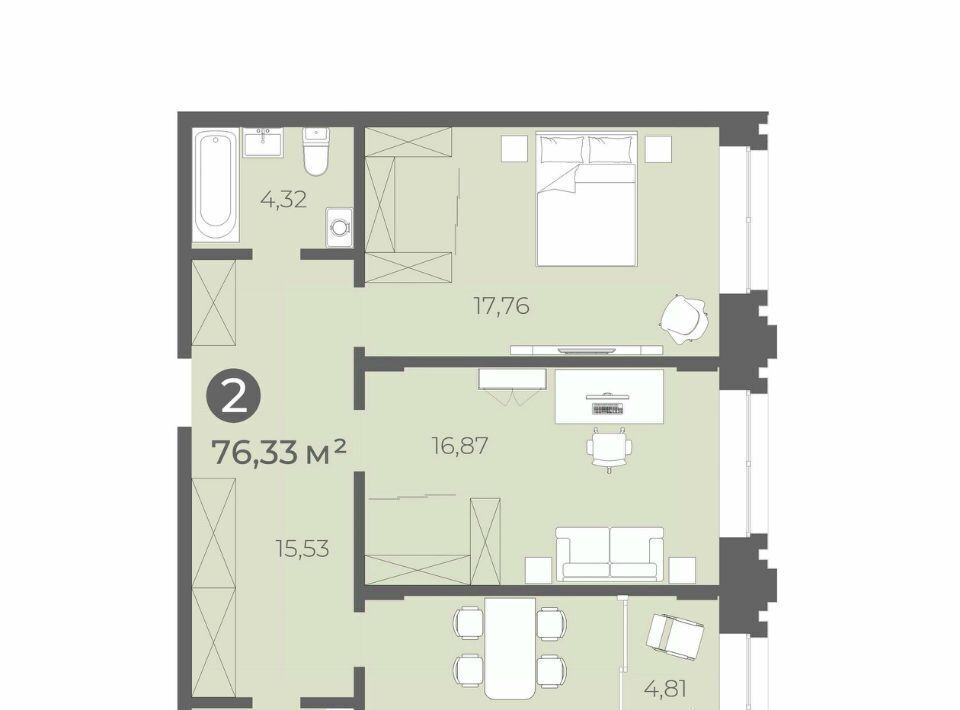 квартира г Чебоксары р-н Ленинский ул К.Маркса 50 зд 3 фото 1