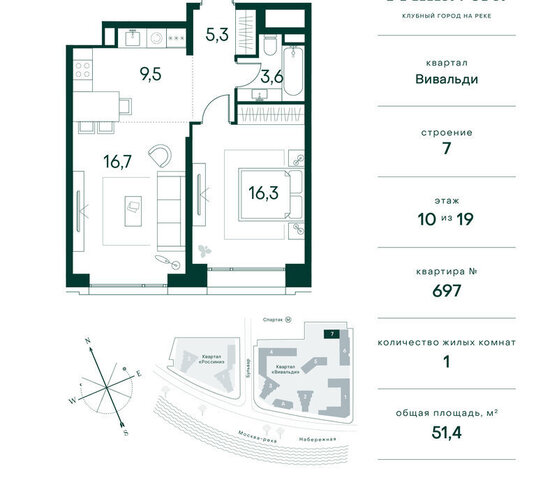 г Щербинка квартал № 1 метро Спартак СЗАО Покровское-Стрешнево жилой комплекс Клубный Город на Реке Примавера, Вивальди фото