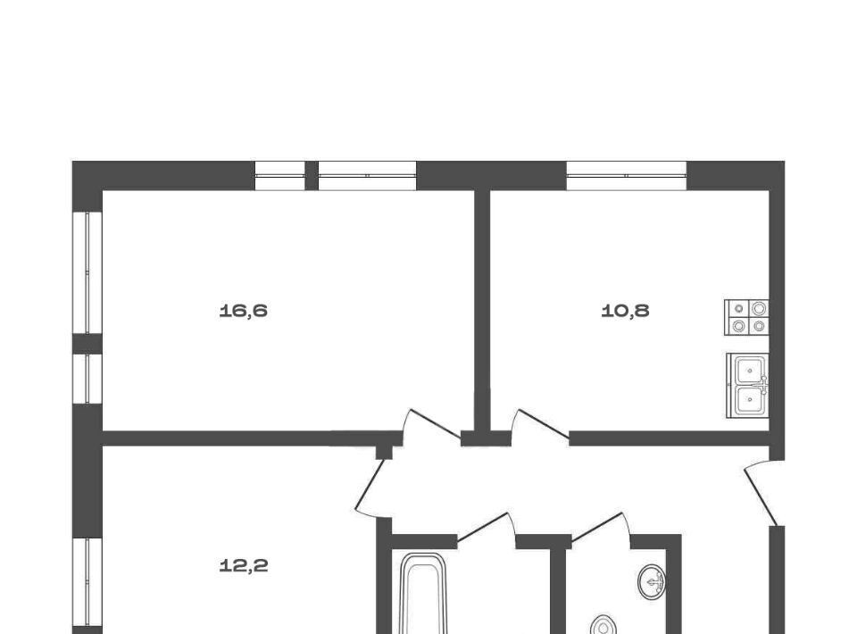 квартира г Москва метро Медведково ул Мира 45 Московская область, Мытищи фото 24