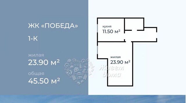 п Царицын ул Северная 2 Царицынское с/пос, Победа жилой комплекс фото