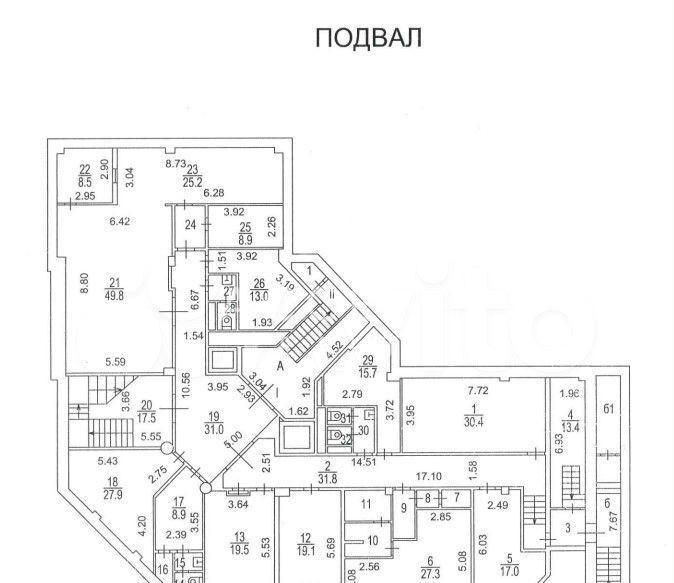 офис г Москва метро Проспект Мира ул Мещанская 22 муниципальный округ Мещанский фото 5