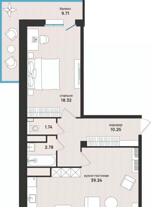 квартира г Архангельск Октябрьский ул Свободы 16 фото 1