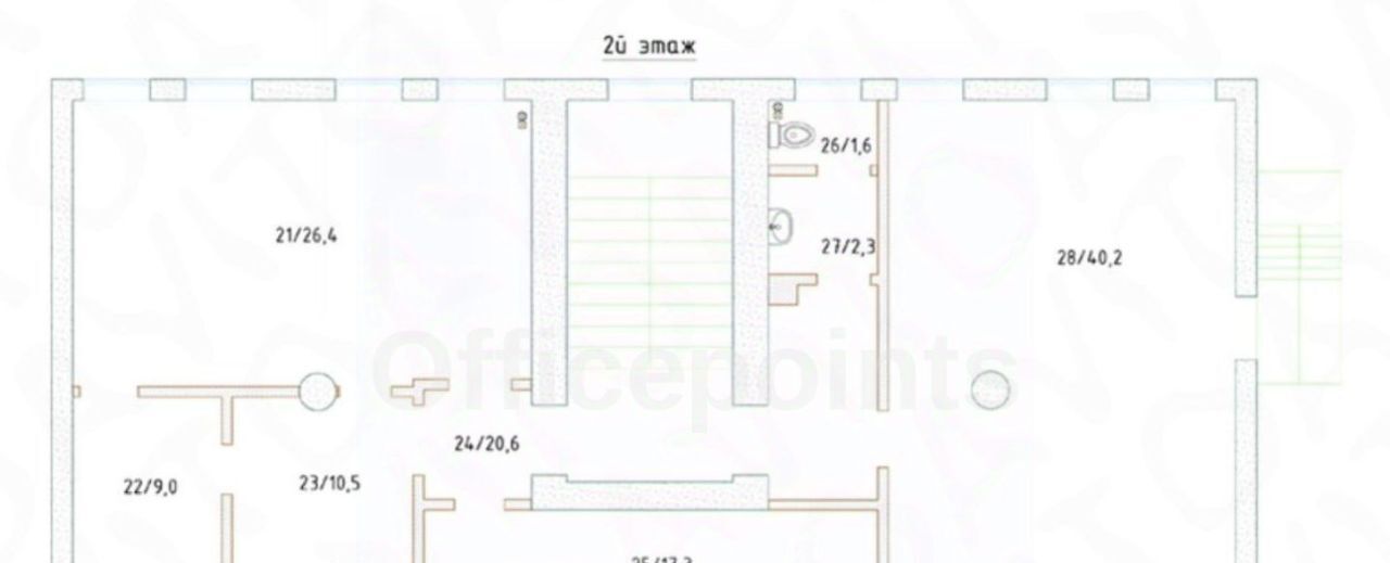 офис г Москва метро Курская ул Казакова 3с/2 фото 17