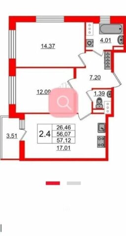 метро Ломоносовская пр-кт Железнодорожный 14к/1 ЖК «Стрижи в Невском» округ Ивановский фото