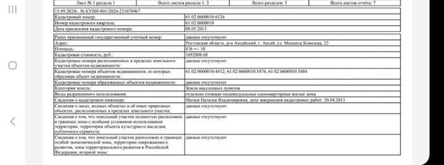 земля г Аксай ул Михаила Ковалева Аксайское городское поселение фото