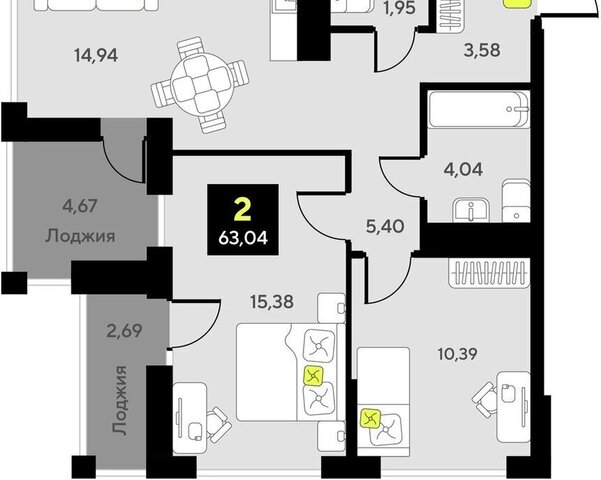 ЖК «Мотивы» Калининский административный округ фото