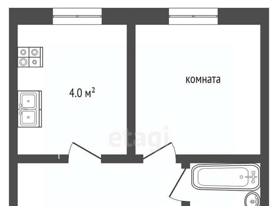 квартира г Коломна ул Дзержинского 8к/2 Окский фото 8