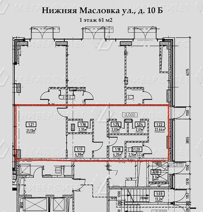 свободного назначения г Москва метро Савеловская ул Нижняя Масловка 10б фото 8