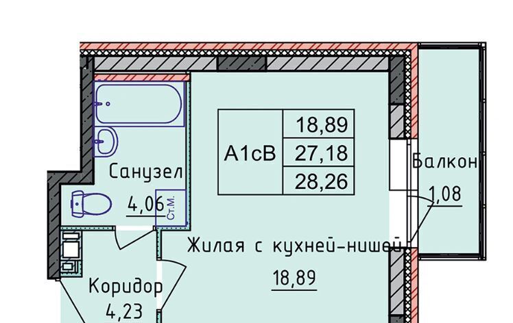 квартира г Ярославль р-н Фрунзенский ул Дядьковская 48 фото 1