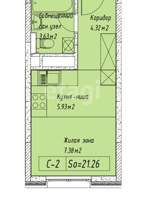 квартира г Москва метро Бибирево ул Корнейчука 27 Московская область фото 1