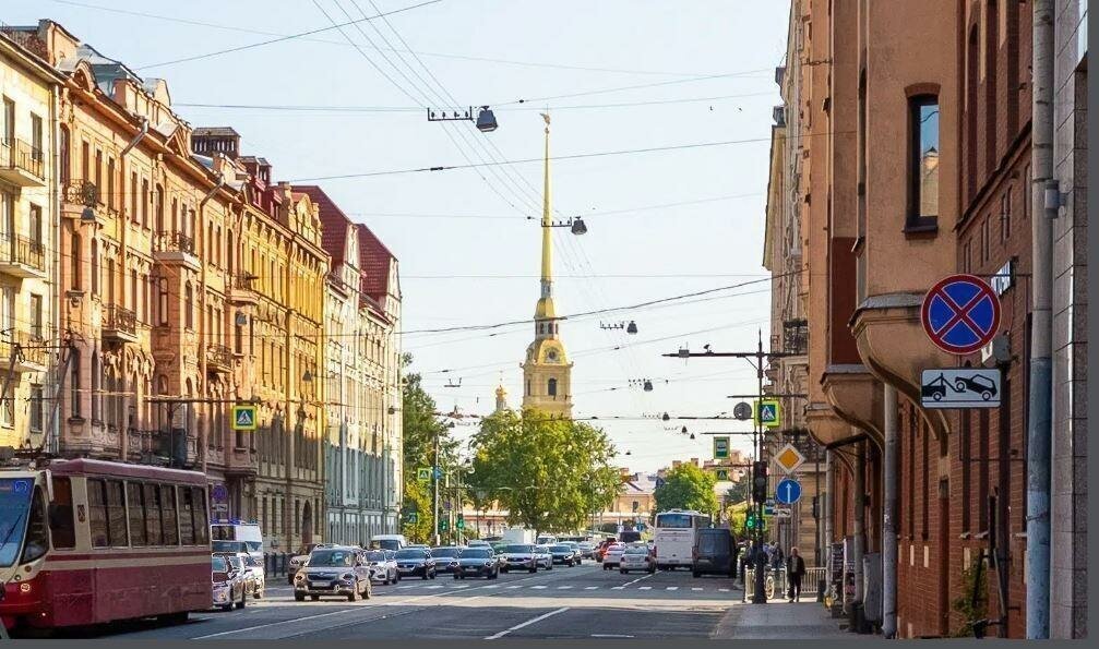 квартира г Санкт-Петербург метро Спортивная пр-кт Добролюбова 7/2 округ Введенский, Петроградка фото 8